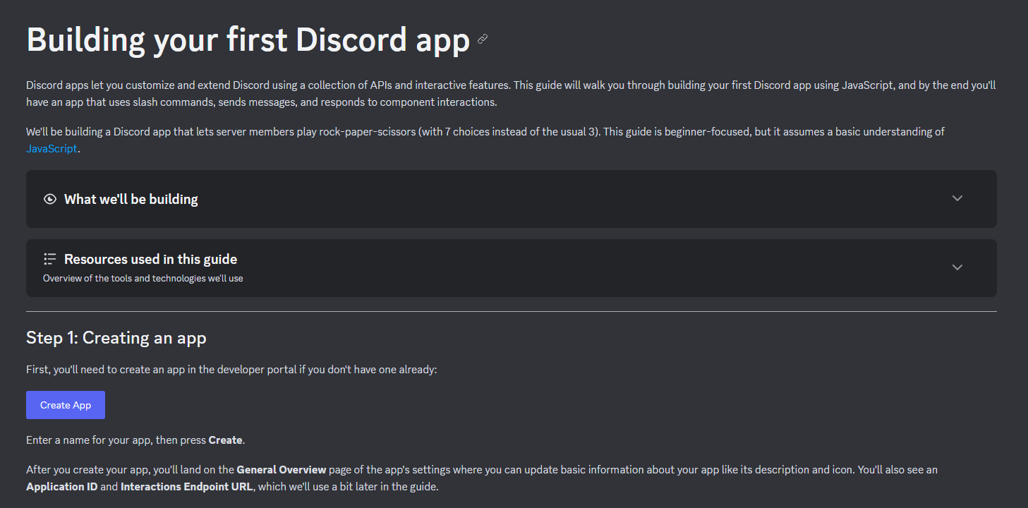 First App!